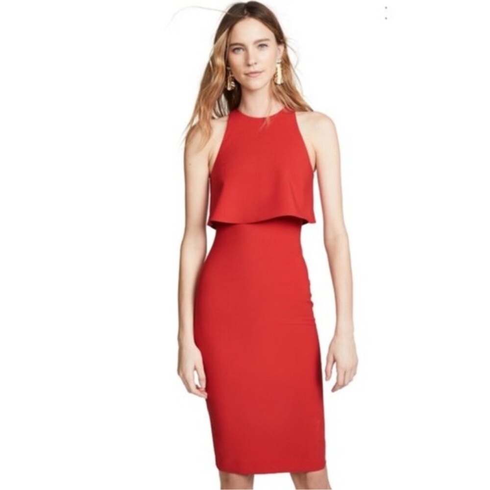 NWT LIKELY Shayna Dress in Scarlet